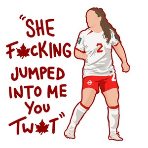 Allysha Chapman Print - Canada soccer Canwnt Canxnt Houston Dash NWSL  woso