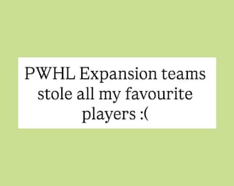 De PWHL-uitbreiding heeft mijn favoriete spelersstickers gestolen.