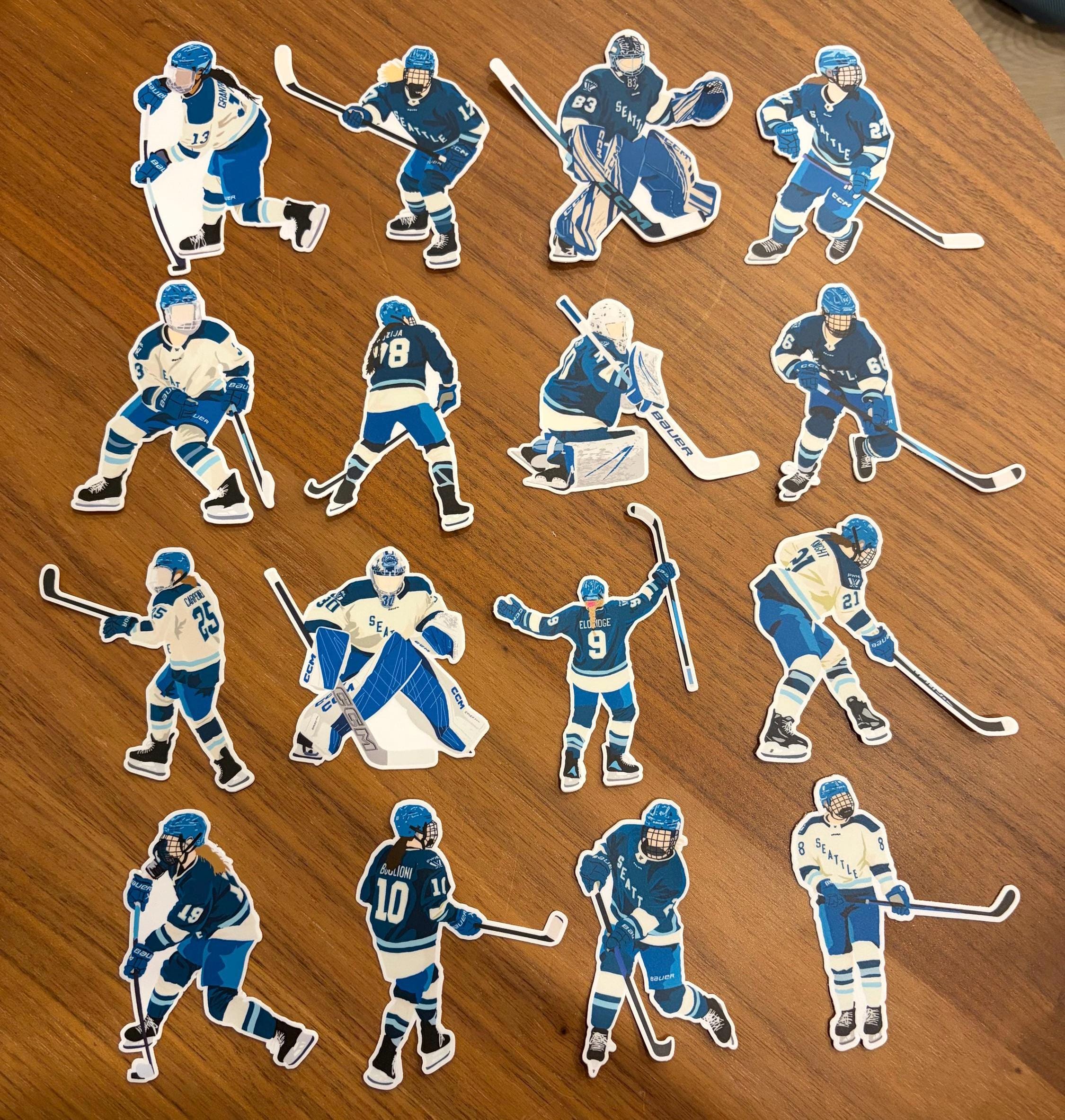 Seattle Torrent Sticker PWHL Seattle Torrent Stickers Women’s Hockey - Etsy