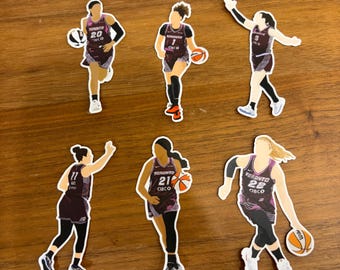 WNBA Toronto Tempo Stickers damesbasketbal