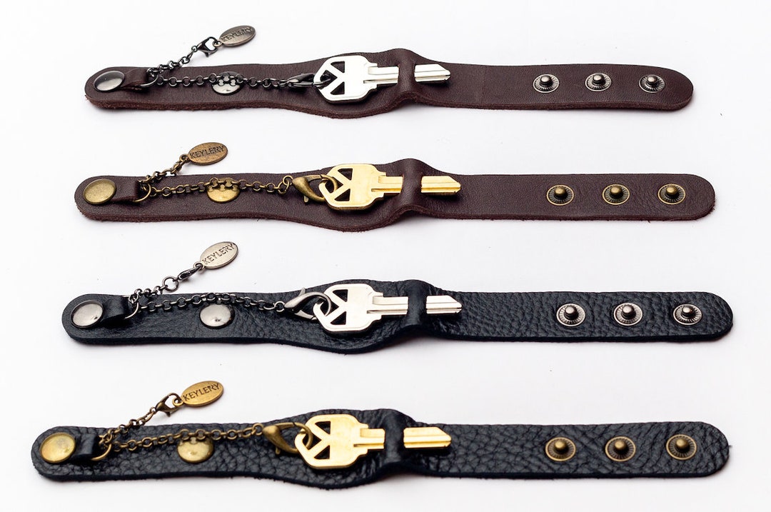 Key Fob Bracelet Key Holder Bracelet Keychain Bracelet Etsy