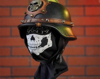 german ww2 helmet motorcycle Half Helmets DOT Approved, Style Helmet, Silver Chrome, Imitation Carbon Fiber Pattern, Man Woman Open Face Vintage Scooter Helmets : Automotive German Style Motorcycle Half Helmet