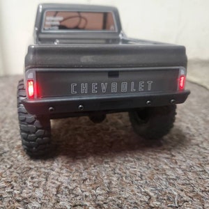Axial SCX24 Red Taillights - Plugs Into Receiver 3mm LED lights 1/24 Scale