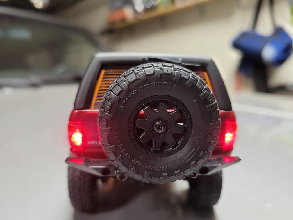 MINI-Zミニッツ4x4 LEDライトユニット クリア&レッド MZW429R
