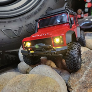 Halogen Looking Lights Fits Traxxas Trx4m High Trail - Land Rover - Bronco