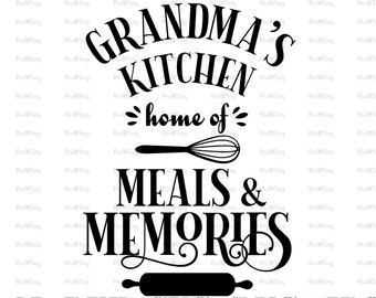 Download Grandmas Kitchen Svg Etsy
