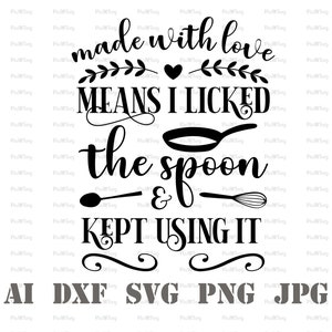 Hand Made With Love SVG PDF Stickers 