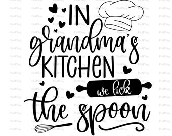 Download Grandmas Kitchen Svg Etsy