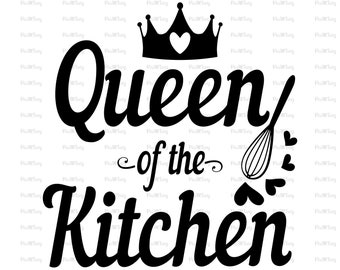 Download Queen Kitchen Svg Etsy