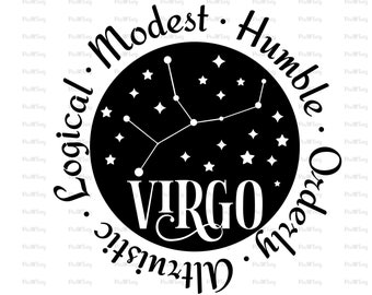 VIRGO Svg Zodiac Constellations Svg-Astrology Sign Svg,Zodiac Sign,Zodiac Constellations Svg,Signs Horoscope Svg,Horoscope Svg-Comercial Use