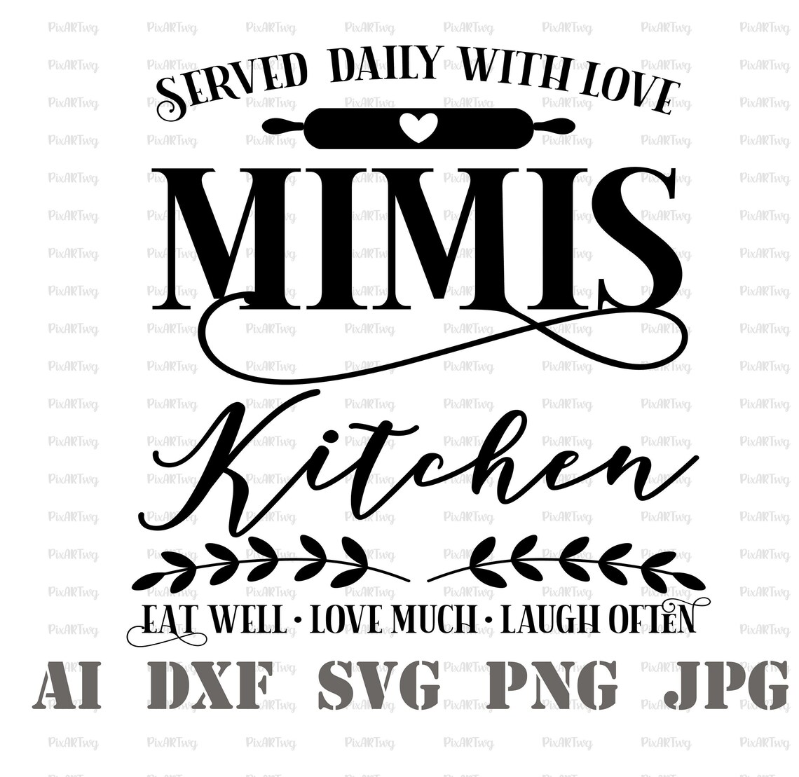 Mimi's Kitchen Svgmimis Kitchen Svgmimi Life Etsy