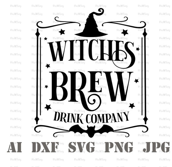 Witches Brew Svg-witch’s Brew Svg-witch Svg-halloween - Etsy