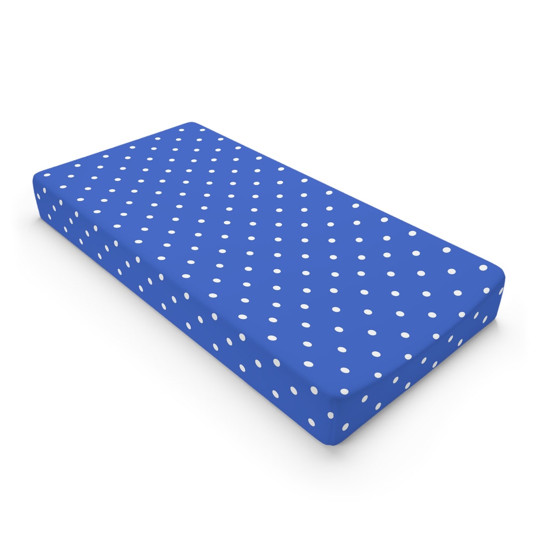 Polka Dot Chinoiserieblue Changing Pad Cover baby Changing Pad Cover