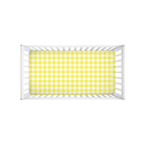 Yellow Gingham Sheets Etsy