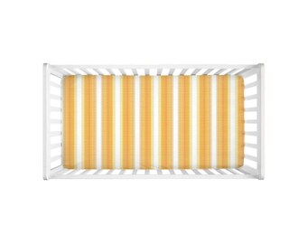 Orange Crib Sheets