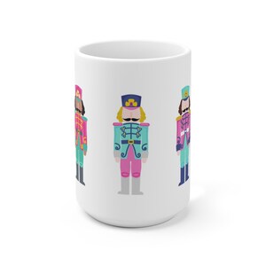 Nutcracker pastels Ceramic Mug 15oz