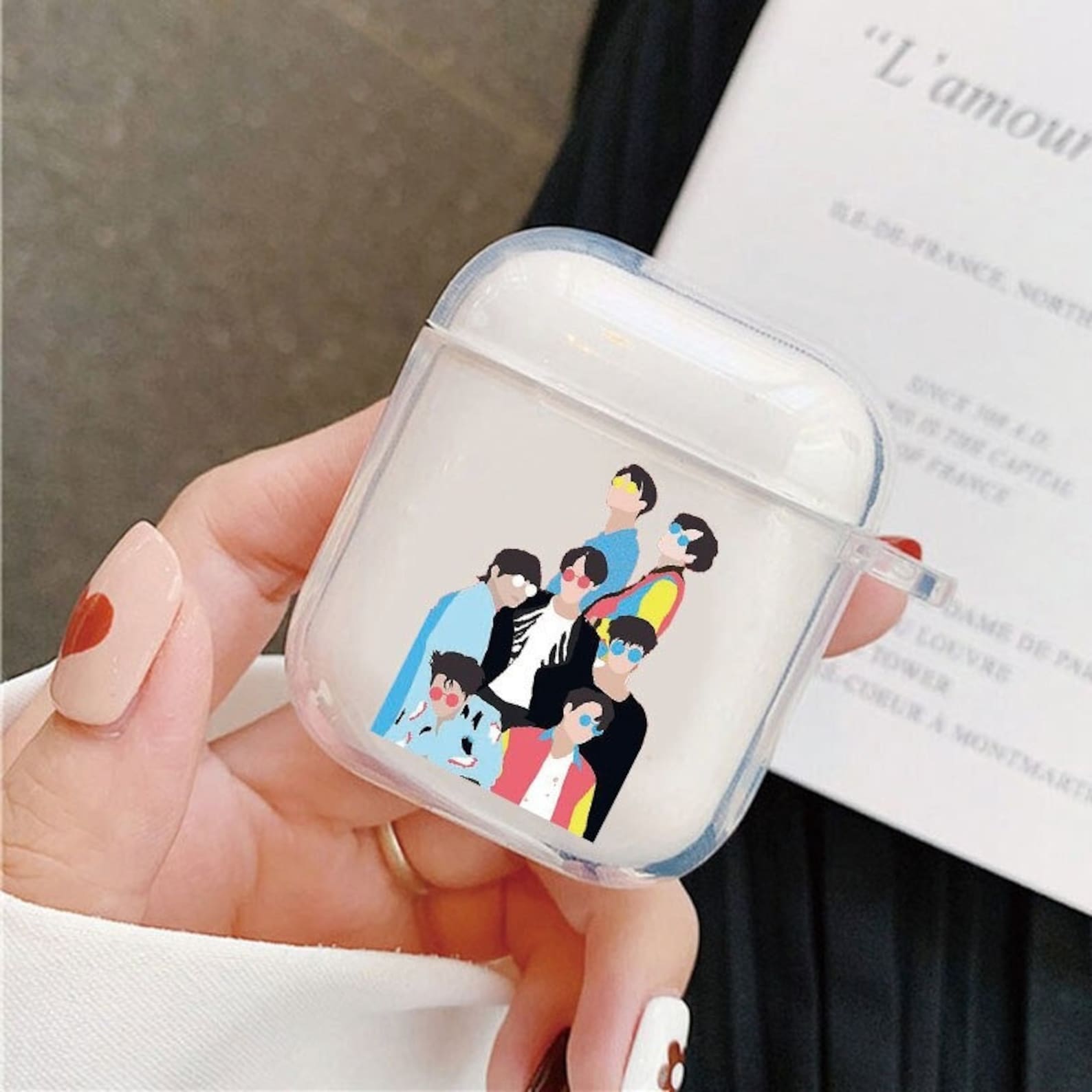 BTS Airpods Case Euphoria Airpod Case Bangtan Boys Airpod Etsy
