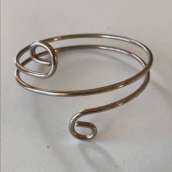 Vintage Silver Upper Arm Bracelet