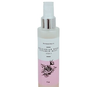 Bulgarian Rose Vitamin Mist  4 oz - Facial Toner