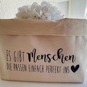 Personalisierter Brotkorb für Überraschungen, Geschenkidee an deine Liebsten zu jedem Anlass, Aufbewahrungskorb, Umzugs- bzw.Einzugsgeschenk