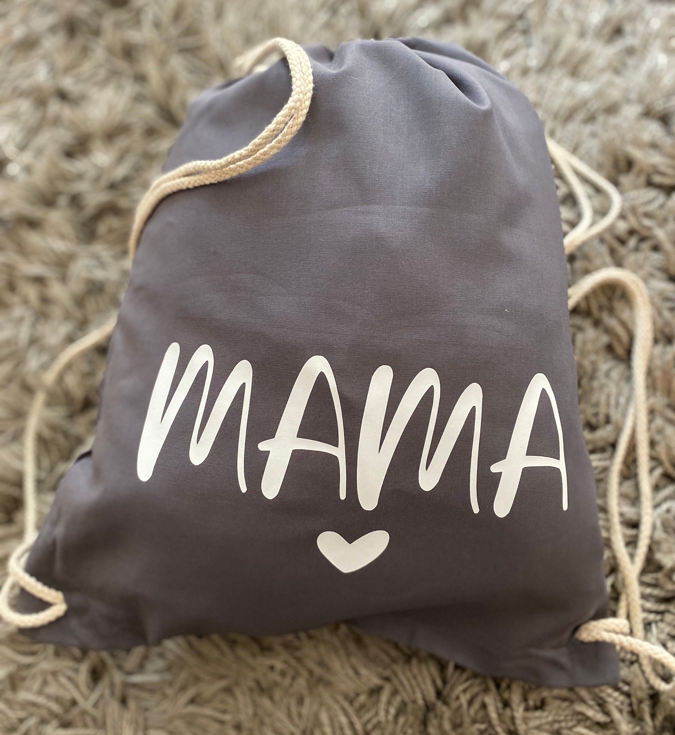 Turnbeutel für mama mit herz