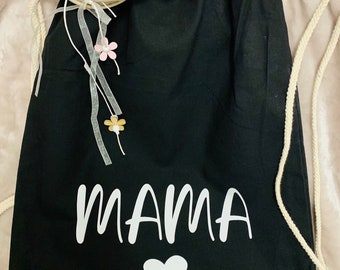 Bolsa de gimnasio personalizada para madres, idea de regalo mamá, bolsa para mamá, regalo del día de la madre, bolsa de gimnasio mujeres mamás, regalo de cumpleaños mamá