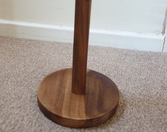 Last 1 left | Wooden Kitchen Paper Towel Holder Stand l Kitchen Roll holder l Accommodates up to 10&quot; Roll Height l Kitchen Storage