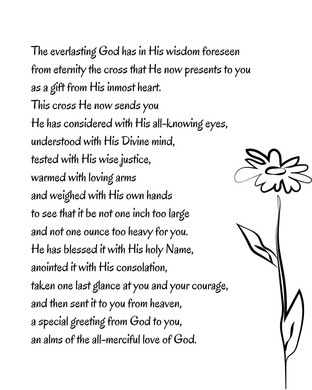 Your Cross St. Francis De Sales Etsy