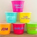 Personalized Large Party Bucket | Custom Large Red Cup | Pool Drink Bucket | Beverage Tub | Outdoor Drink Container 