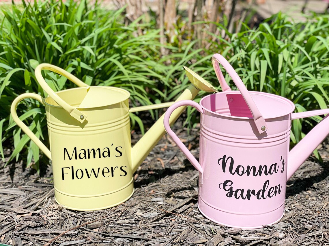 Personalized Watering Can Mother's Day Gift Spring Etsy