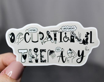 Occupational Therapy | OT | Waterproof Vinyl Sticker