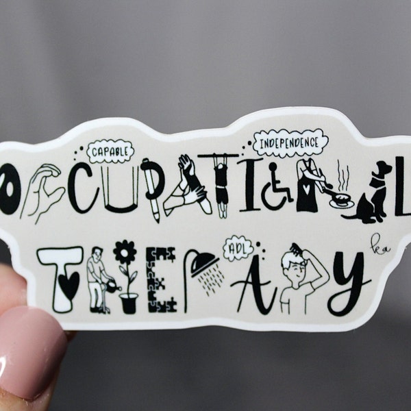 Occupational Therapy | OT | Waterproof Vinyl Sticker