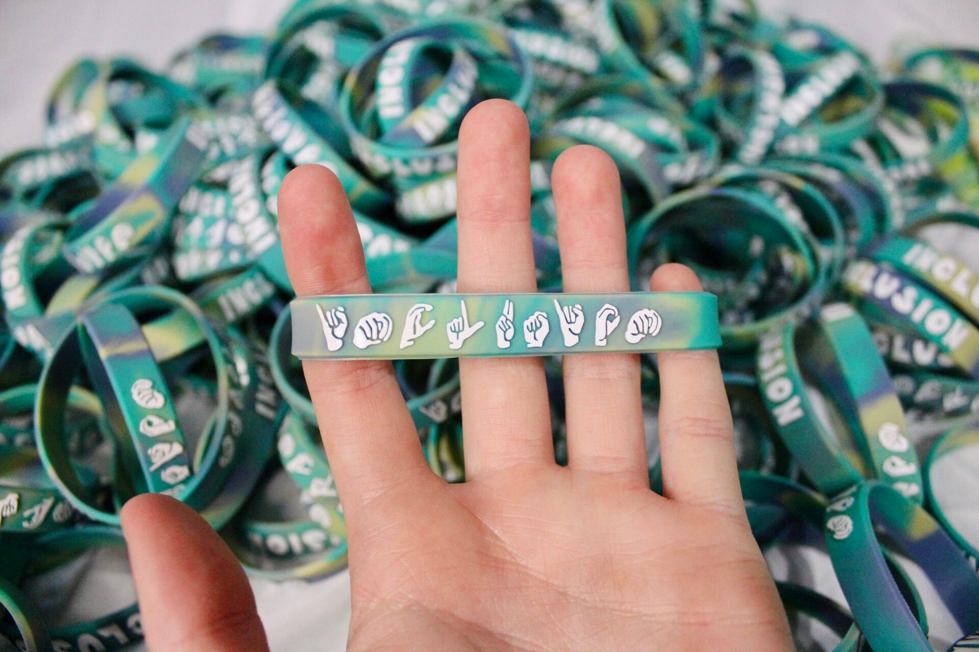 Inclusion Wristband Bracelet Disability Awareness Etsy UK