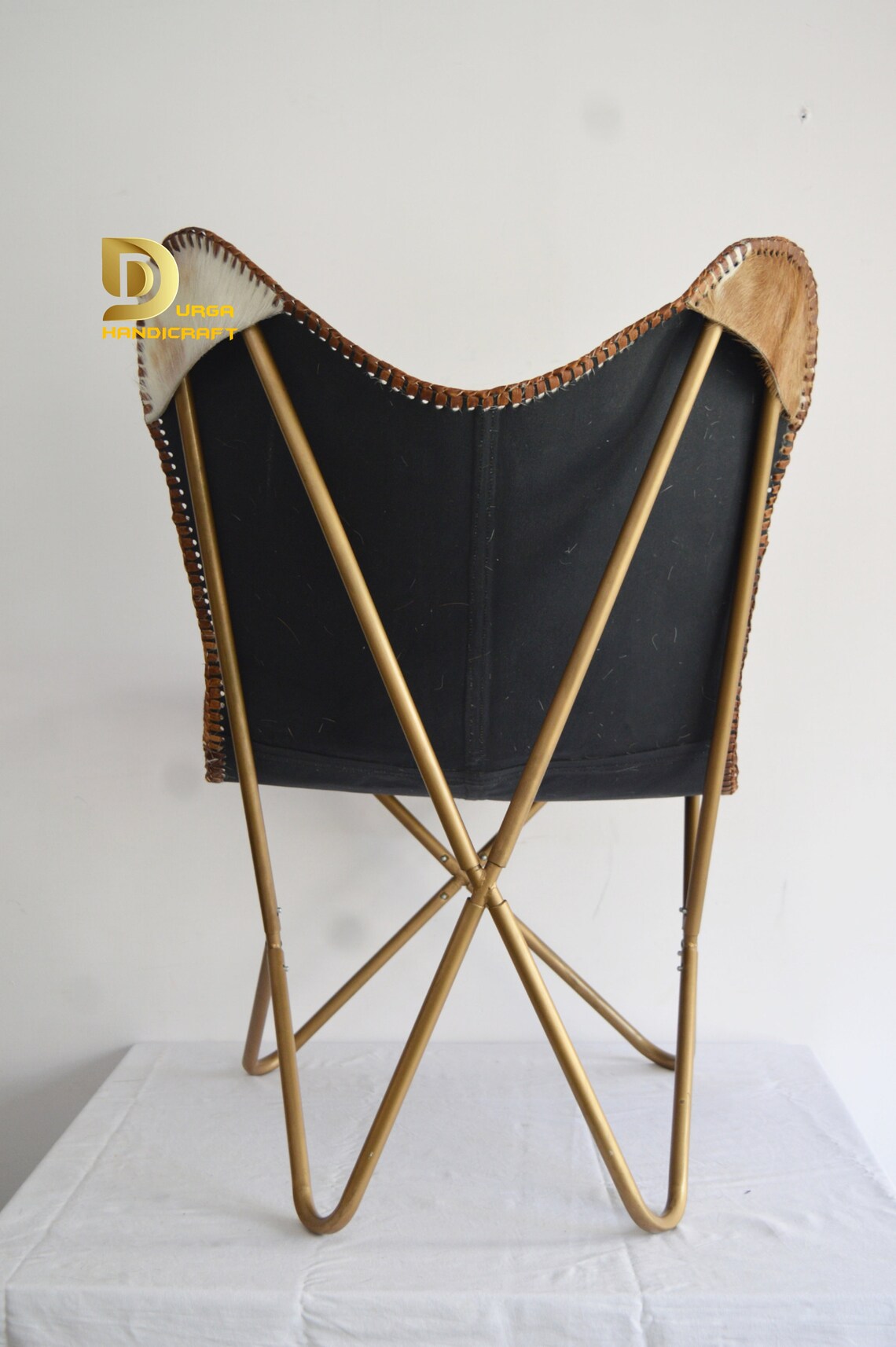 Brauner und weißer Schmetterlingsstuhl Schmetterlingsstuhl | Etsy