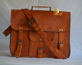 leather messenger bag, handmade leather bag, laptop bag shoulder, office messenger bag, men's bag