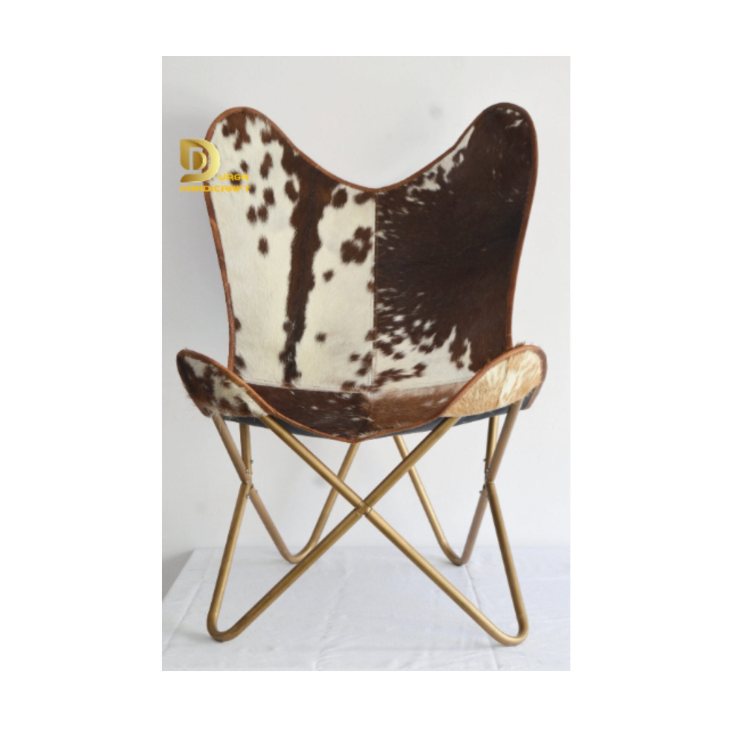 chaise Papillon En Cuir