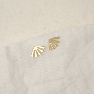 Gold Studs, Gold Studs, Filigree Studs, Minimalist Studs, Gift for Her, Christmas Gift, HARLOW STUDS