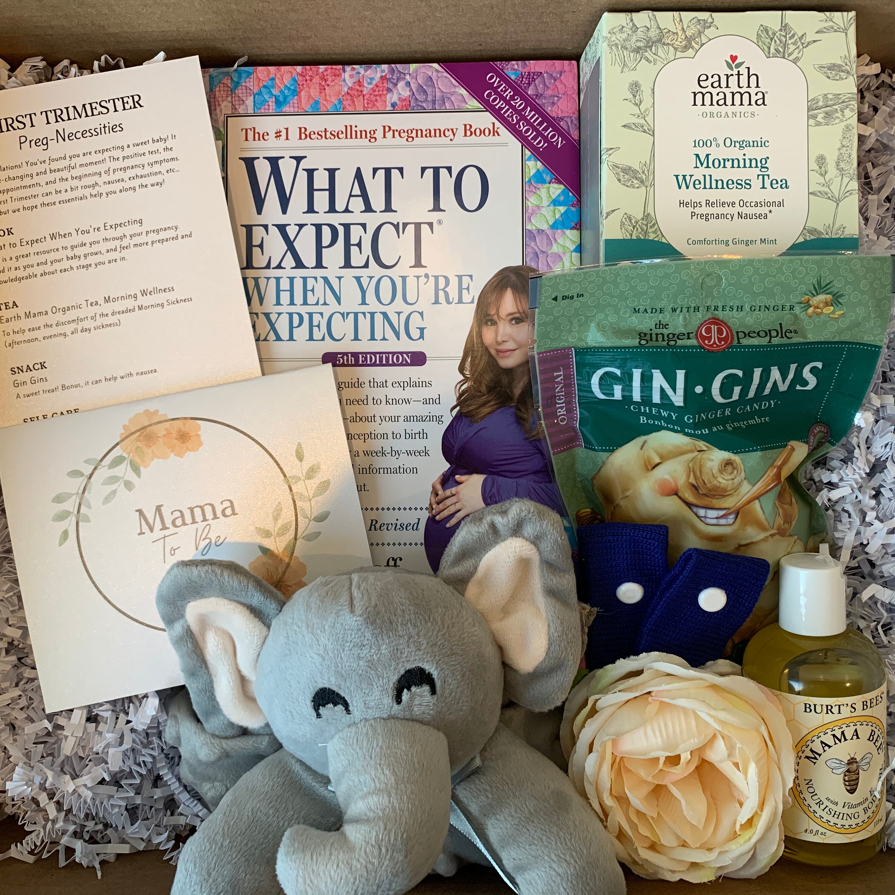 1st Trimester Pregnancy Gift Box First Trimester Care Etsy