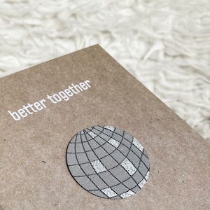 DISCO BALL iron-on patch