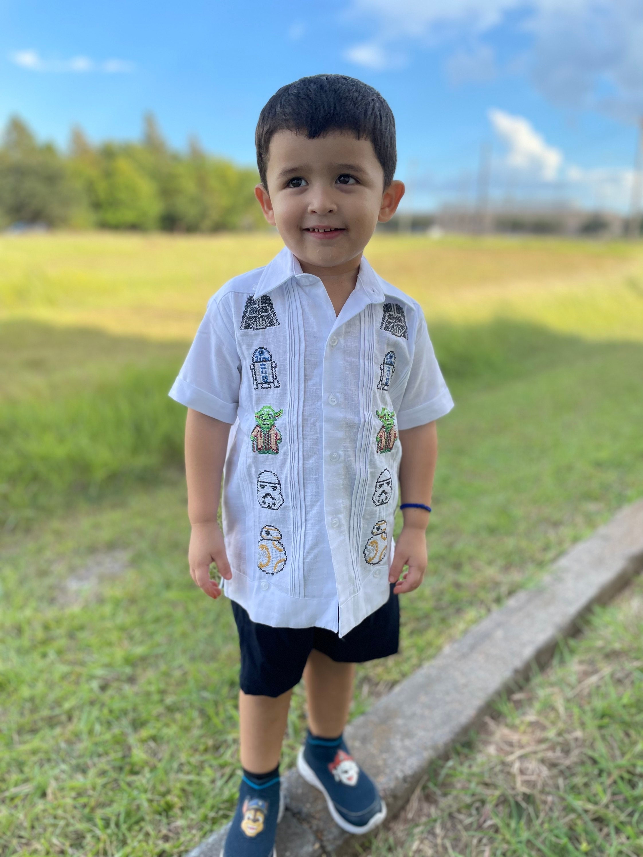 Guayabera baby - Etsy México