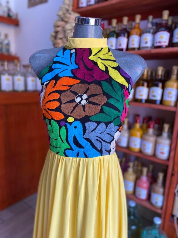 Vestido de Gala Mexicano Oaxaca Istmo Bordado - Etsy México Vestido de Gala Mexicano Oaxaca Istmo Bordado - Etsy México