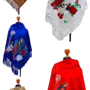 Poncho/Mañanita Virgen De Guadalupe