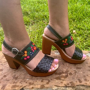 Valentina Handgemaakte HighHeels / Mexicaanse Vrouwen Huarache