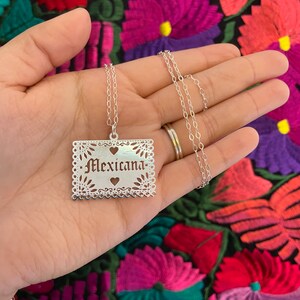 Mexican Papel Picado Necklace