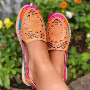 Aurora Multicolor Handmade/ Mexican Huarache
