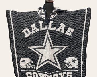 Dallas Cowboy Mexican Gaban Poncho