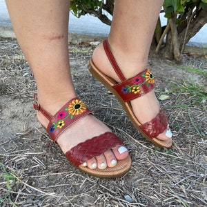 Handgemaakte Mexicaanse sandaal