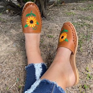 Girasol Handgemaakte Mexicaanse Sandalen