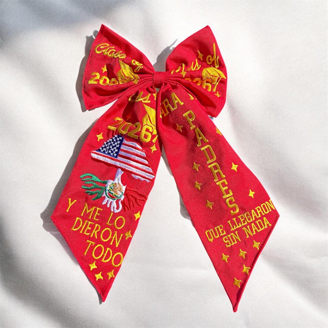 Graduation Hair Bow/ Moño De Graduacion Class of 2026 - Etsy