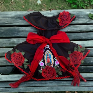 Virgen de Guadalupe-jurk voor meisjes, jurk Our Lady of Guadalupe